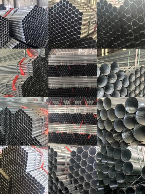 Round Pre-galvanized Steel Pipe